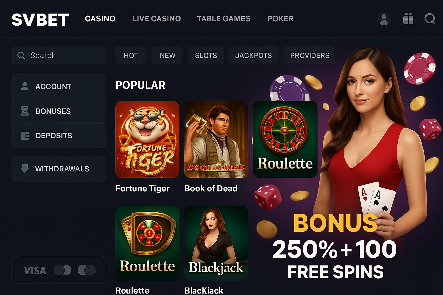 
                                Cassino Online SVBET 