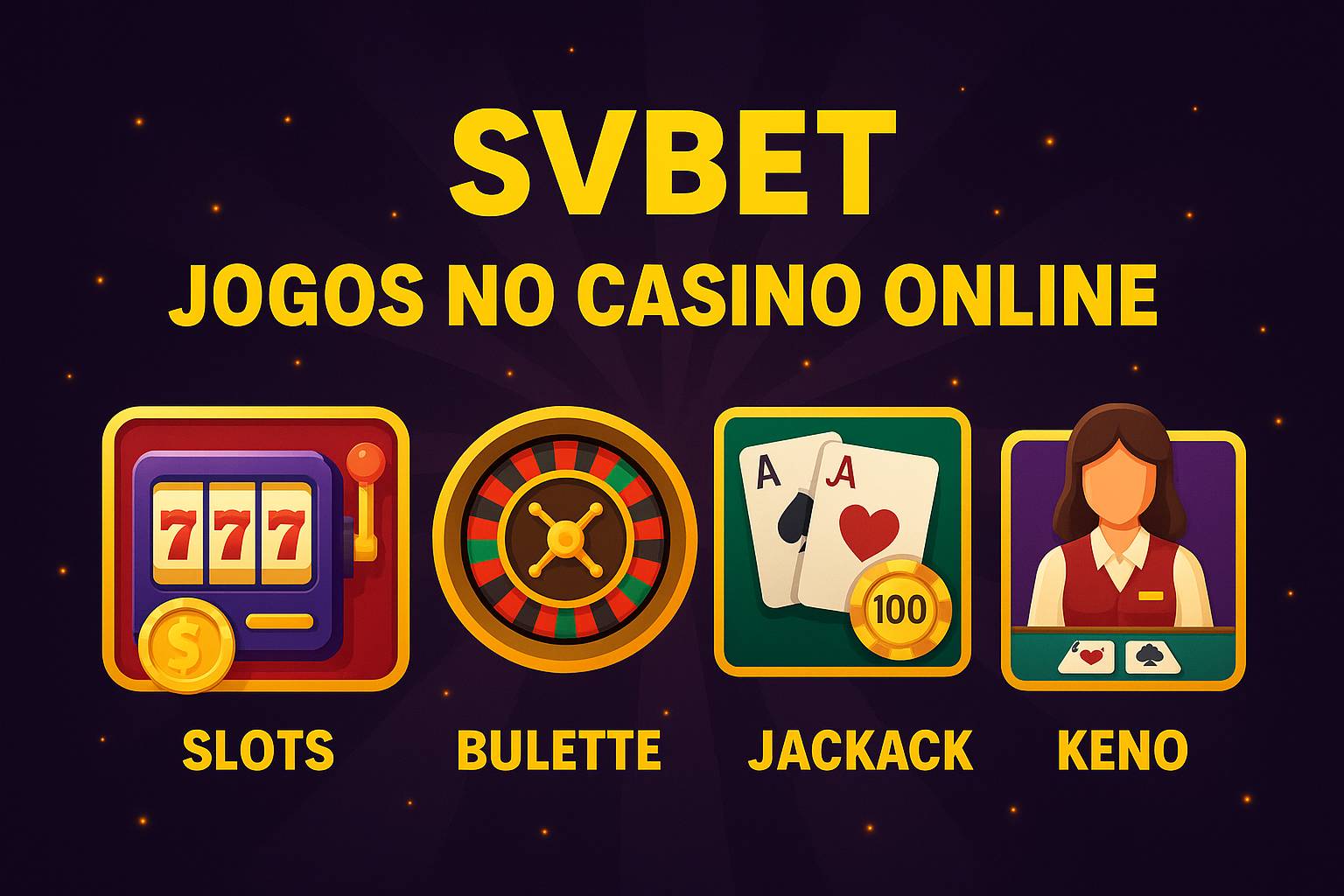 Jogos de cassino online SVBET