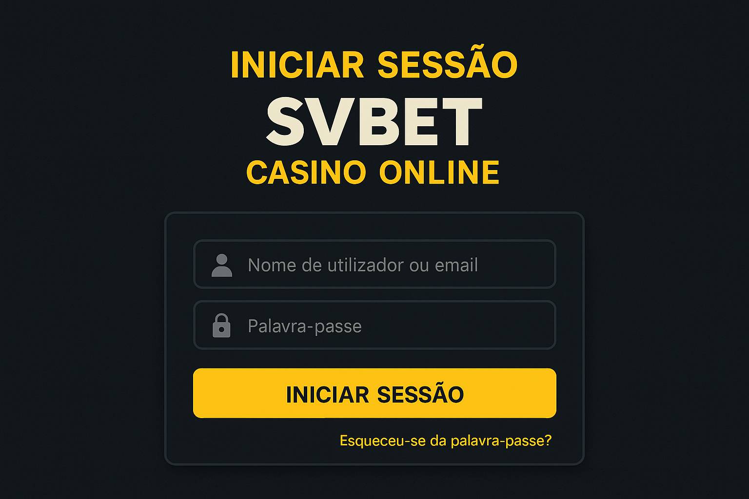 Login no Cassino SVBET